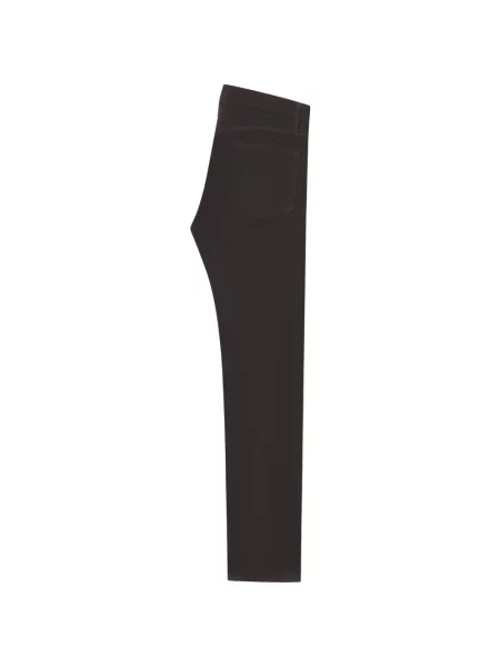 Blugi drepți Frame din țesătură twill gri