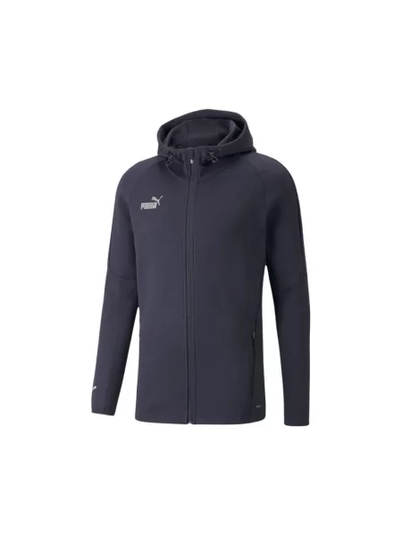 Pulover Puma s kapuco siva