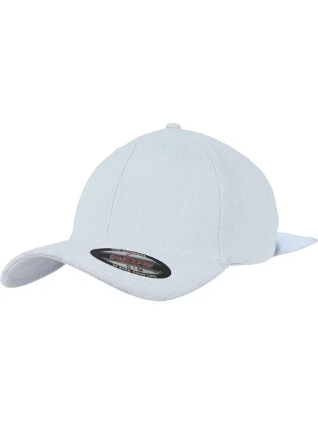 Masnis szatén baseball sapka Flexfit világoskék