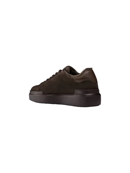 Sneakersy Bogner zamszowe brązowe