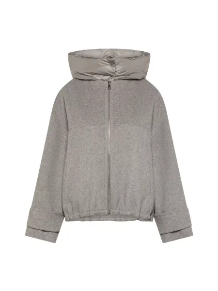 Kurtka Seventy z kapturem szara