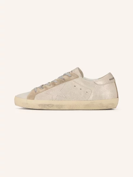 Golden Goose Sneakersy Super-Star stříbrná zlaté