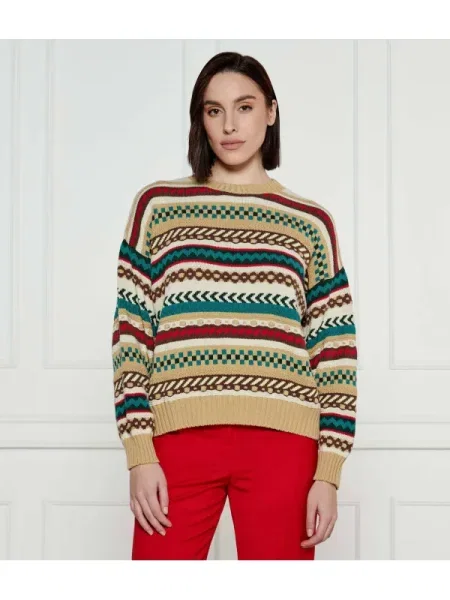 Weekend MaxMara Pulover NOVARA | Relaxed fit bej