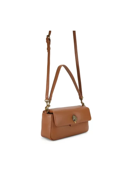 Torebka Kurt Geiger London skórzana brązowa