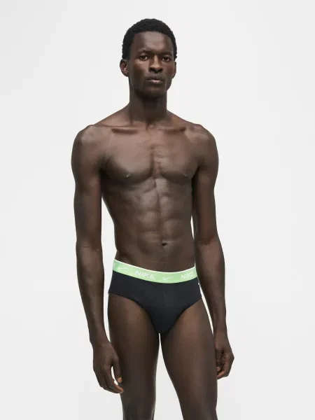 NIKE Underwear Športové nohavičky zelená / jedľová / trávovo zelená čierna