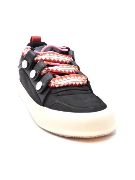 Sneakersy Marcelo Burlon skórzane czarne