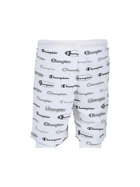 Pantaloni copii Champion alb