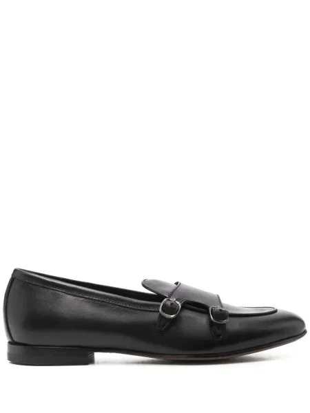 Pantofi loafer Scarosso din piele negru