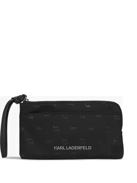 Portofel Karl Lagerfeld cu autograf negru
