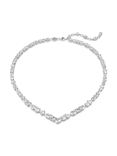 Swarovski colier MESMERA argintiu