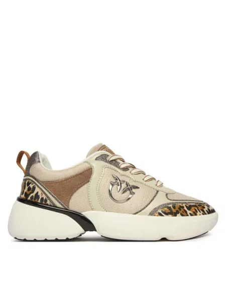 Sneakers PINKO 03 Bej deschis alba