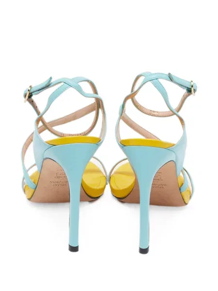 Sandale Stuart Weitzman cu bretele albastru