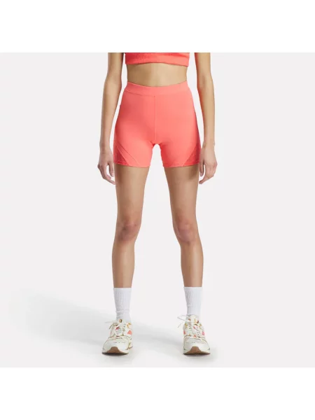 Reebok Reebok x Angel Reese Szorty rowerowe female Sunset Coral Size: