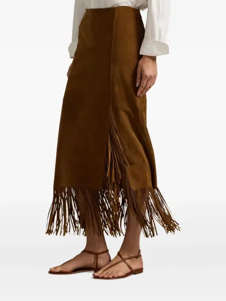 Ριγέ δερμάτινος κάλτσες Polo Ralph Lauren με κορδόνι μαύρο