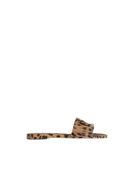 Klapki Dolce And Gabbana brązowe