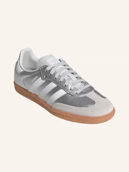 Adidas Originals Sneakersy Samba Og silber białe