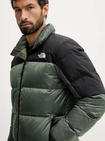 Пуховик The North Face зеленый
