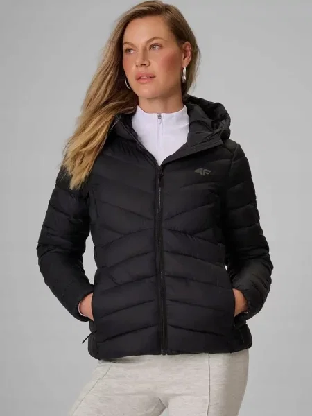 4F kurtka zimowa puchowa CITY JACKETS XS czarna