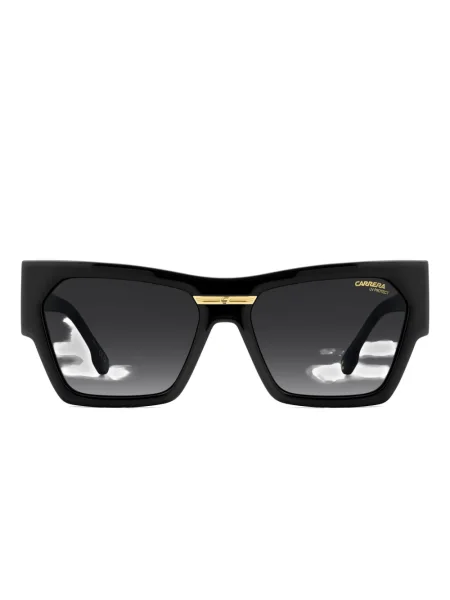 Ochelari de soare Carrera cu imprimeu geometric negru