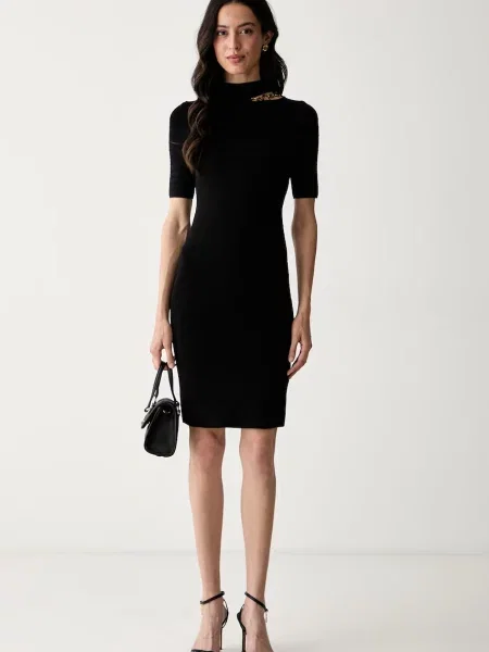Marciano by Guess rochie cu vâscoză KAEDA negru