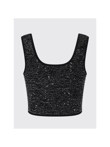 Top Elisabetta Franchi negru
