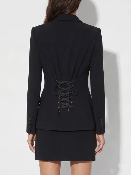 Пиджак Elisabetta Franchi черный