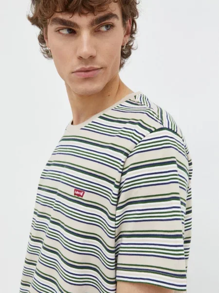 Levi's t-shirt ανδρικό SS ORIGINAL HM TEE μπεζ