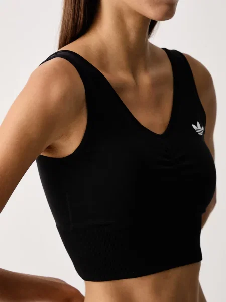 Adidas Originals спортен сутиен Essentials Seamless черно