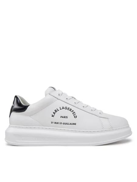 Sneakersy KARL LAGERFELD biela
