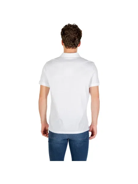 Klasická polokošeľa Calvin Klein Jeans biela