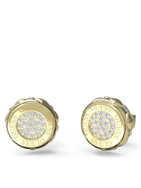 GUESS Cercei auriu / transparent