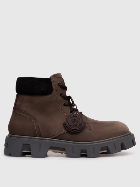 Ботинки Moncler коричневые