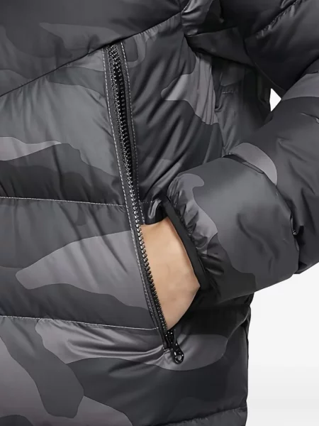 Hanorac Nike cu broderie din fleece alergare negru