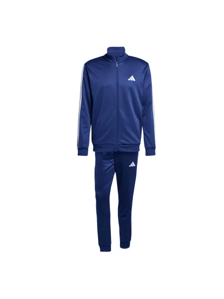 Dres adidas Sportswear Basic French Terry granatowy niebieski