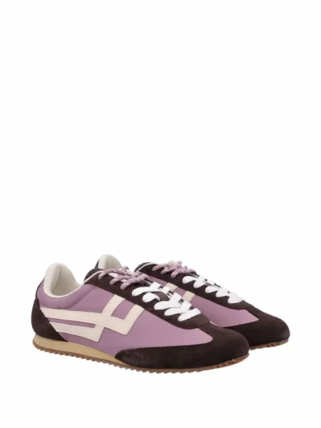 Sneakerși Pro-keds din piele de căprioară violet