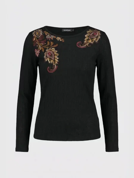 KOROSHI Tricou negru