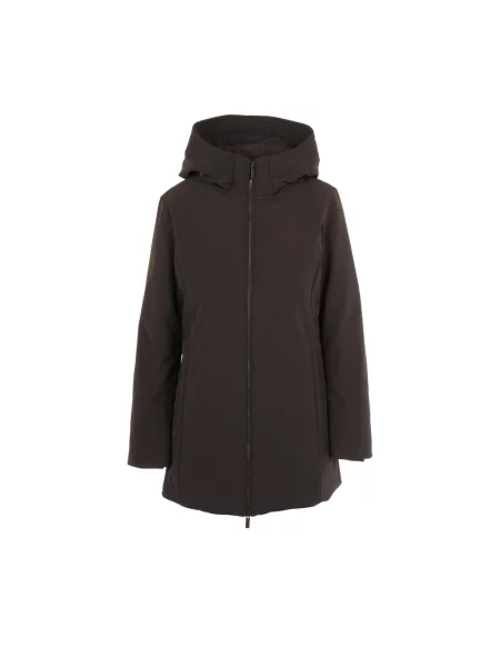 Kurtka z kapturem Woolrich z kapturem czarna