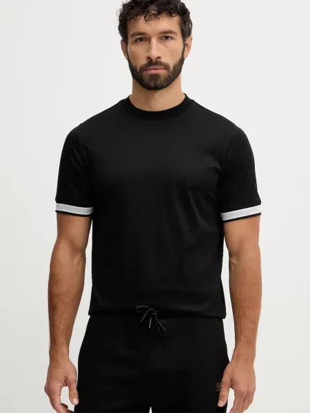 Karl Lagerfeld tricou din negru
