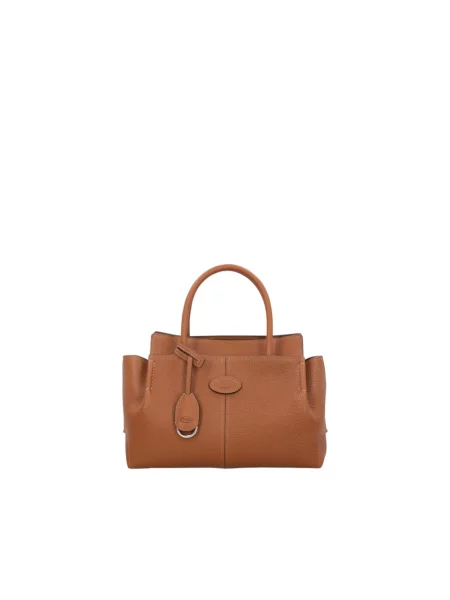 Shopperka Tod's skórzana brązowa