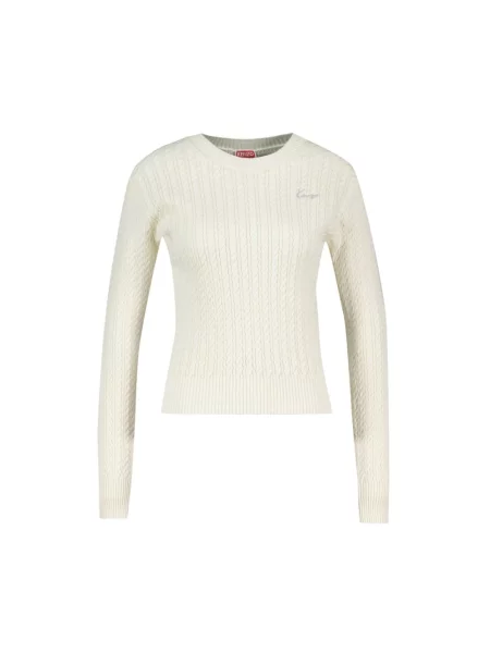 Sweter Kenzo biały