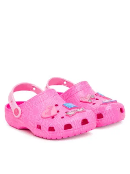 Dětské pantofle Crocs růžové