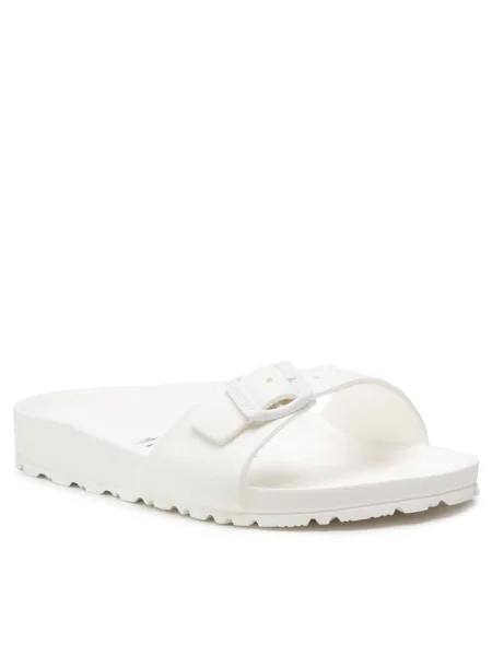 Papuci Birkenstock alb