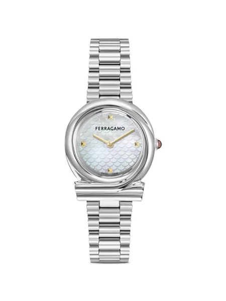 Ceas Ferragamo alb
