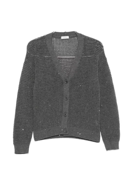 Cardigan Peserico cu paiete gri
