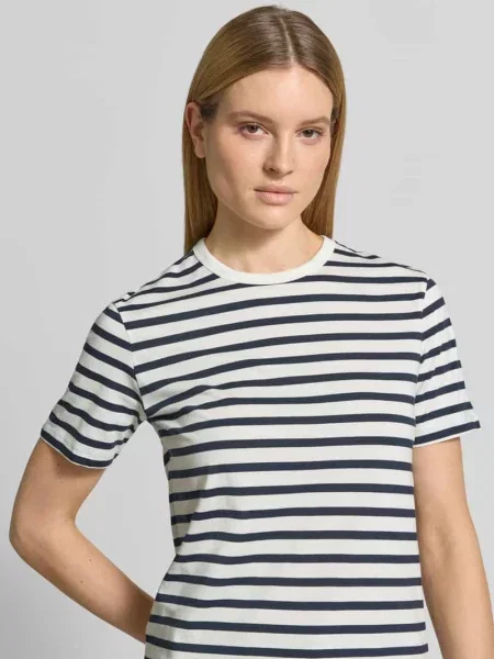 T-shirt z okrągłym dekoltem Jake*s Casual granatowa