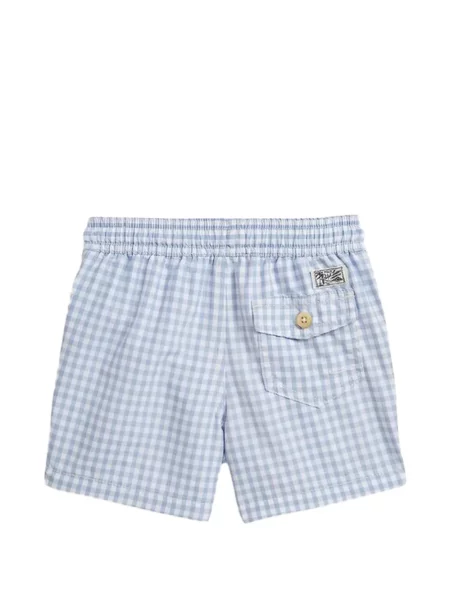 Kąpielówki dziecięce Polo Ralph Lauren niebieskie
