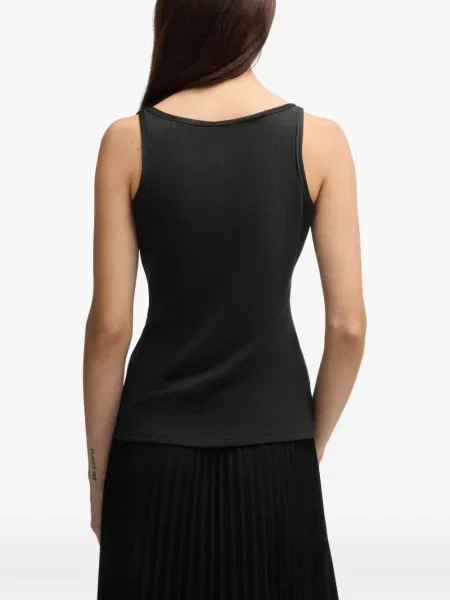 Top Boss din jerseu negru