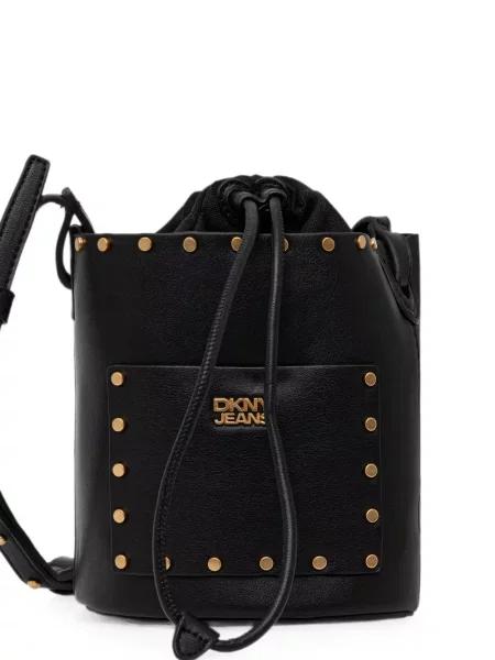 Geantă Dkny cu tepi negru