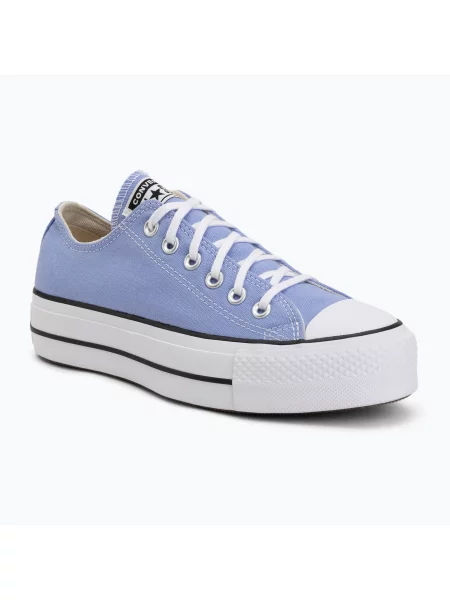 Teniși pentru femei Converse Chuck Taylor All Star Lift Platform very peri/white/black alb