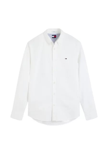 Lung cămașă Tommy Hilfiger alb